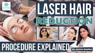 Laser Hair Reduction Procedure Explained | Myths About Laser Hair Reduction
