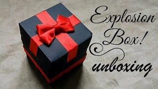 Unboxing love explosion box | DIY | Double layered | Ratstore | Ratcrafts