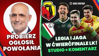 LEGIA I JAGIELLONIA AWANSUJĄ DO ĆWIERĆFINAŁU LIGI KONFERENCJI! PROBIERZ OGŁOSIŁ POWOŁANIA DO KADRY!