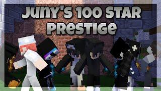 Juny's 100 Star Prestige | Hypixel Bedwars - w/Juny, Rojtek & Volt