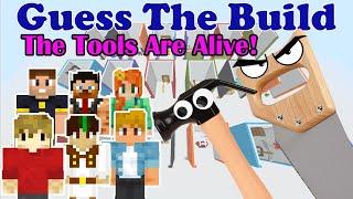 TOOLS HAVE BECOME SENTIENT - Guess The Build!  w/Grian,Joel,Gem,Jimmy & Impulse