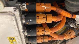 bmw blog mechanic 28th August - Another 40e in the garage plus an i3 rex that needs a new gearbox