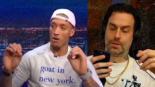 Chris D'Elia Reacts to Dumb Athlete Who Thinks He's Smart