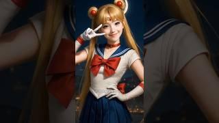 When Ai Brings Pretty Guardian to the Real World!! #sailormoon #ai #aicreativity #transformation