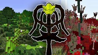 I left PARASITE TREE and GOT PARASITE BIOME Scape and Run parasites minecraft