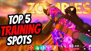 TOP 5 TRAINING SPOTS IN FIREBASE Z (Cold War Zombies)