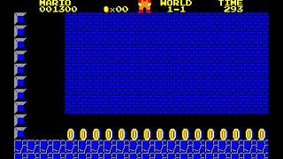 Beyond the bonus area of 1-1 | Super Mario Bros. Special (PC-88)