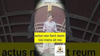 Learn Latin Maxim -5 #law #ojs #judiciary #maxim #mcq