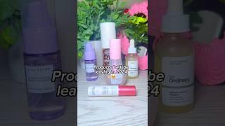 Products I STOPPED using#aesthetic #preppy #newyear #skincare #makeup #beauty #fyp #2024 #2025