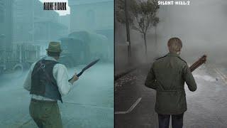 Alone In The Dark Vs Silent Hill 2 Remake | Comparison