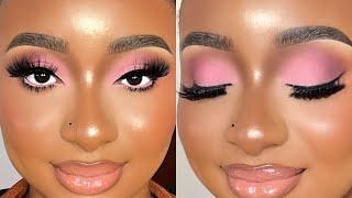 HOW TO CREATE THE SOFT PINK EYESHADOW, SIMPLE TRICKS