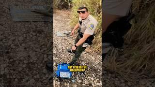 CLOSE CALL with a GAME WARDEN DIDN’T HAVE MY LICENSE‍️#fishing #gameward #gamewarden #dfg #fwc