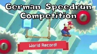 Getting WR on a German Speedrun Competition level