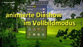 Windows 11: animierte Diashow mit eigenen Bildern im Vollbildmodus