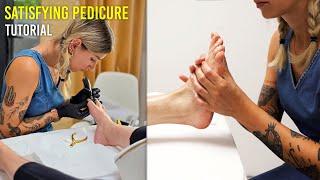 Luxury Home Salon Pedicure And Relaxing Foot Massage Tutorial