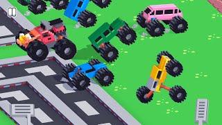 Fancade 1501 MEGA drive mad monster truck racing games @ArtemsGamePlay