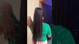 Easy hair style in 2 seconds | simple hair style for summer #hairstyle #hair #shorts #youtubeshorts