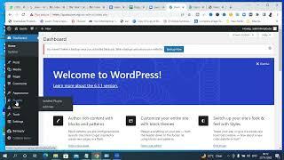 WordPress Tutorial: Introduction  To WordPress Admin Dashboard