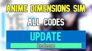 New Anime Dimensions Simulator Codes | Roblox Anime Dimensions Simulator Codes