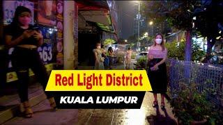 Red Light District Kuala Lumpur Malaysia |  Nightlife in bukit Bintang Area | Massage Girls