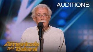 Andy Huggins: Senior Comedian Doesn't Let His Age Define His Dreams - America's Got Talent 2018