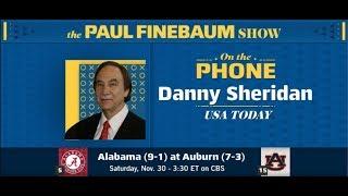 The Paul Finebaum Show | Danny Sheridan: Alabama (9-1) at Auburn (7-3)