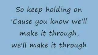 Keep Holding On - Avril Lavigne (lyrics)