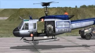 DCS UH1-H quick start-up & test flight