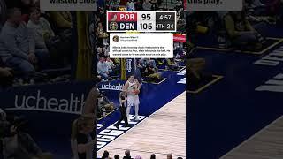 JOKIC HIGH IQ PLAY  (h/t harrisonwind/X) #shorts