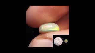 Brilliant flagstone chaff pattern etheopian opal 2.18ct oval available on ebay #opal #gemstone