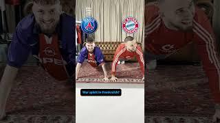 @Visca96Barca & @IamTabak in der Push-Up-Challenge 