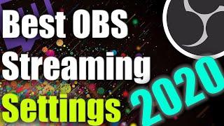 Best OBS Streaming Settings 2020/2021 (NO LAG) (720P 60FPS)