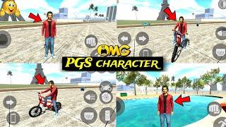 PGS character in Indian bikes driving 3d || Pradeep gaming studio face reveal || new updates ||