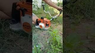 Máy cắt cỏ Stihl - Test máy cắt cỏ cầm tay Stihl 25C