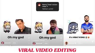 How To Make Momoi Girl Trending Reel Editing | Oh My God Meme Template | how to make momoi meme