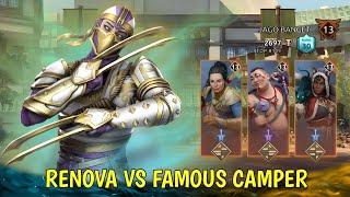 Renova VS Famous Camper Jago Banget‍|| Renova Gaming|| Shadow Fight 4: Arena