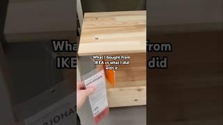 Tfw a plain IKEA stool turns into sunshine AND storage…  #ikeahack