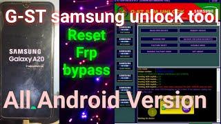 G-ST Samsung Unlock Tool V5 5 2022-23｜Samsung A20 Frp Reset G-ST Unlock Tool｜Samsung FRP Reset Tool