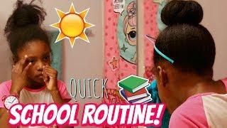 TRANSFORMING MY DAUGHTER FOR SCHOOL! School Morning Routine 2019