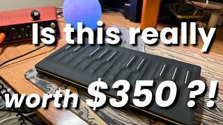 ROLI Seaboard Block M Keyboard review and demo / wireless MIDI WIDI MPE controller / Check it!