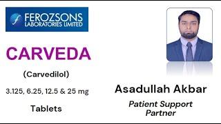 Carveda Tablets (Carvedilol): Comprehensive Cardiovascular Care