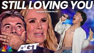 American Got talent| Simon Cowell cries when he heard the song Scorpions with an extraordinary voice