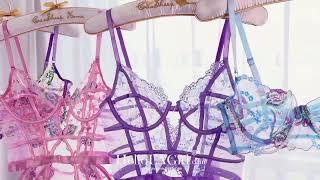 Sensual Sophistication: Discover the Allure of Lavender Lace Lingerie! #shopnow #hellolagirl