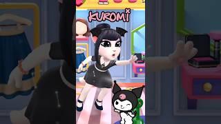 Kuromi My Melody Cosplay #mytalkingangela2 #cosplay #shorts #gameplay