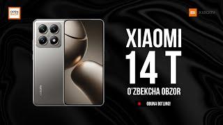 Xiaomi 14T telefoni obzori | O'zbek tilida | Flagman smartfon