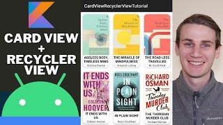 CardView in RecyclerView Android Studio Kotlin Tutorial
