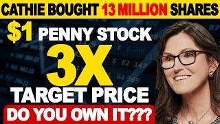 Cathie's 5th Largest Holding - $1 Penny Stock 3x Return Potential