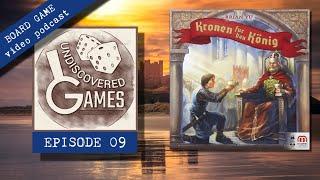 KRONEN FÜR DEN KÖNIG Board Game Review & How To Play (Crowns For The King) Undiscovered Games Ep.09