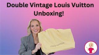 Double Vintage Louis Vuitton Unboxing!