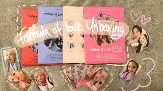 Twice Formula of Love Unboxing !